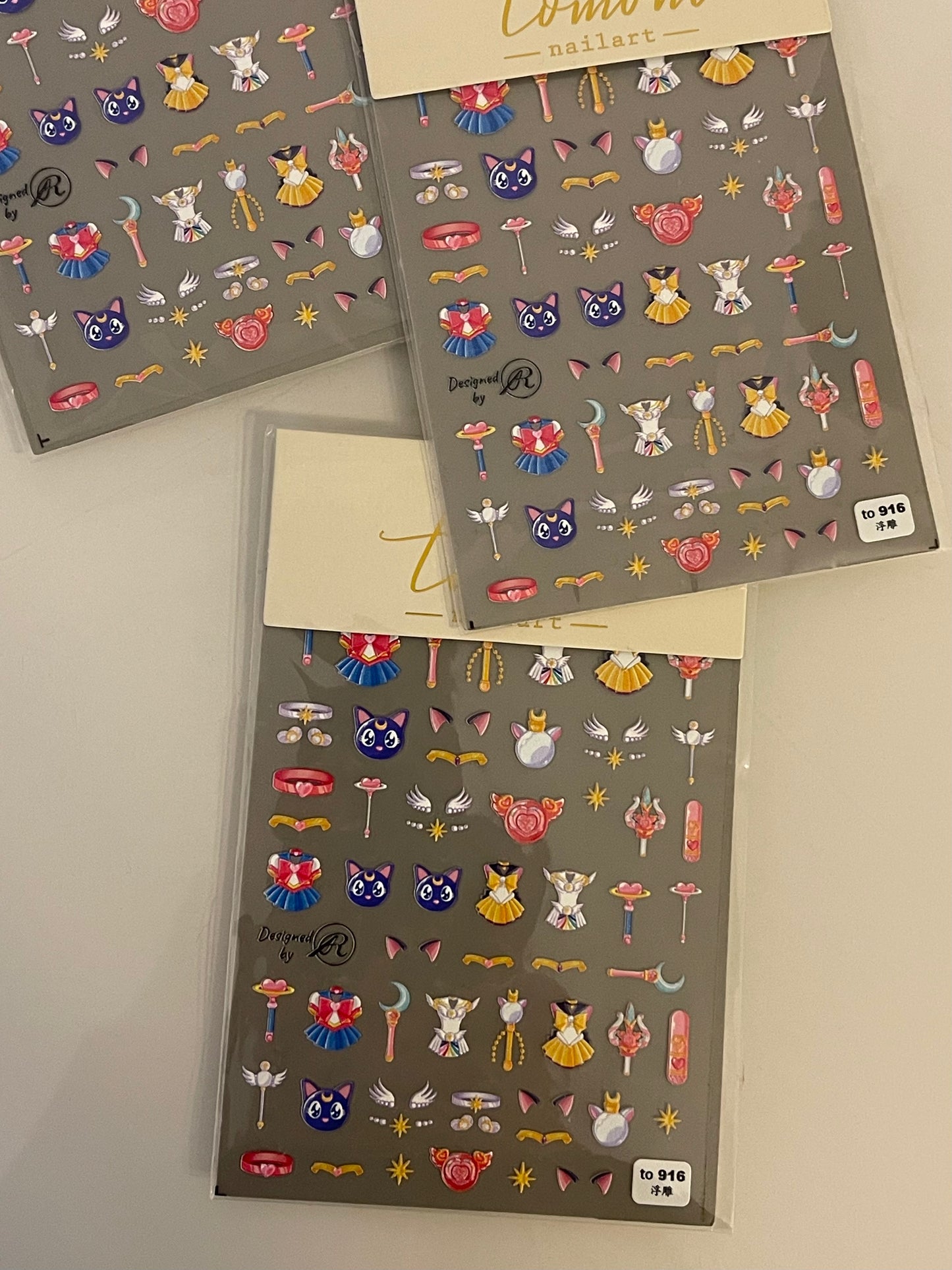 Sailor Moon Nailstickers 1